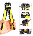 Automatic Pliers Decapper Crimper Pliers Electrician Strips Wire Strips Automatic Wire Decaster 5 In 1 - Neverdie Store