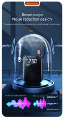 LEIBOO Wireless Car Air Compressor Air Pump Electric Tire Inflator Pump for Motorcycle Bicycle AUTO Tyre with Digital Display