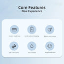 Men's Electric Groin Hair Trimmer Pubic Hair Removal Intimate Areas Body Grooming Clipper Epilator Rechargeable Shaver Razor