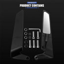 For YAMAHA MT 07 MT07 MT 09 MT09 SP MT 10 MT10 SP Motorcycle Mirrors Stealth Winglets Mirror Kits To Rotate Adjustable Mirrors