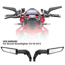 For YAMAHA MT 07 MT07 MT 09 MT09 SP MT 10 MT10 SP Motorcycle Mirrors Stealth Winglets Mirror Kits To Rotate Adjustable Mirrors